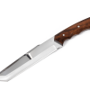 Couteau Tanto 35cm LFF acier X46Cr13 poli effet miroir