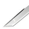 Couteau Tanto 35cm LFF acier X46Cr13 poli effet miroir