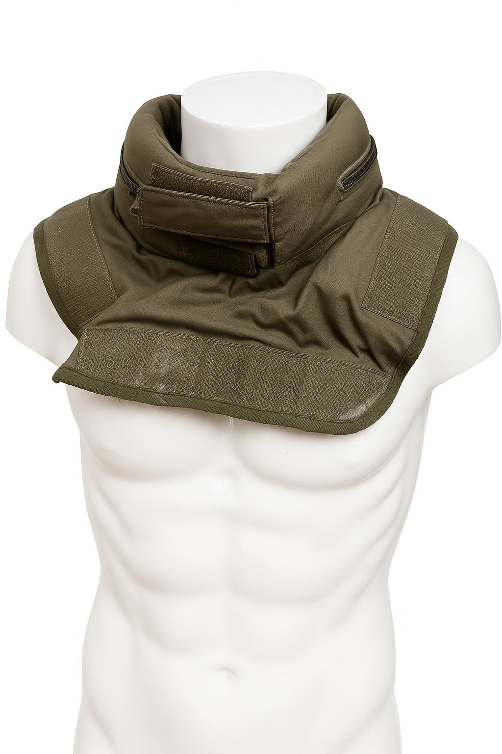 tour de cou de protection Kevlar NIJ 3A avec spalières vue principale