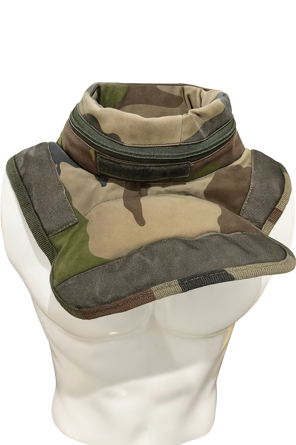 Tour de cou / spalière de protection NIJ3A camouflage