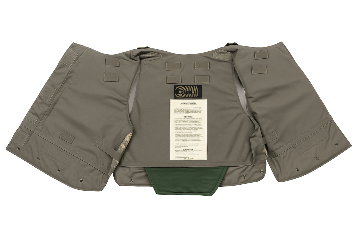 ChatGPTImage8nov.2025_12_49_31 Gilet de protection NIJ3A Interceptor Point Blank Body Armor avec inserts