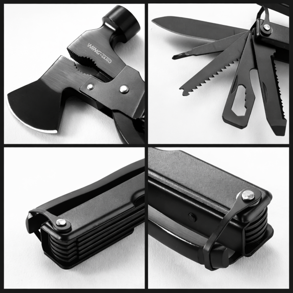 Kit de survie lampe frontale et multioutil