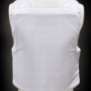Gilet pare-balles blanc port invisible NIJ IIIA vue arrière
