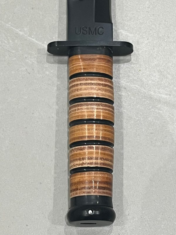IMG_0016 Couteau droit 5mm d'épaisseur USMC 32cm