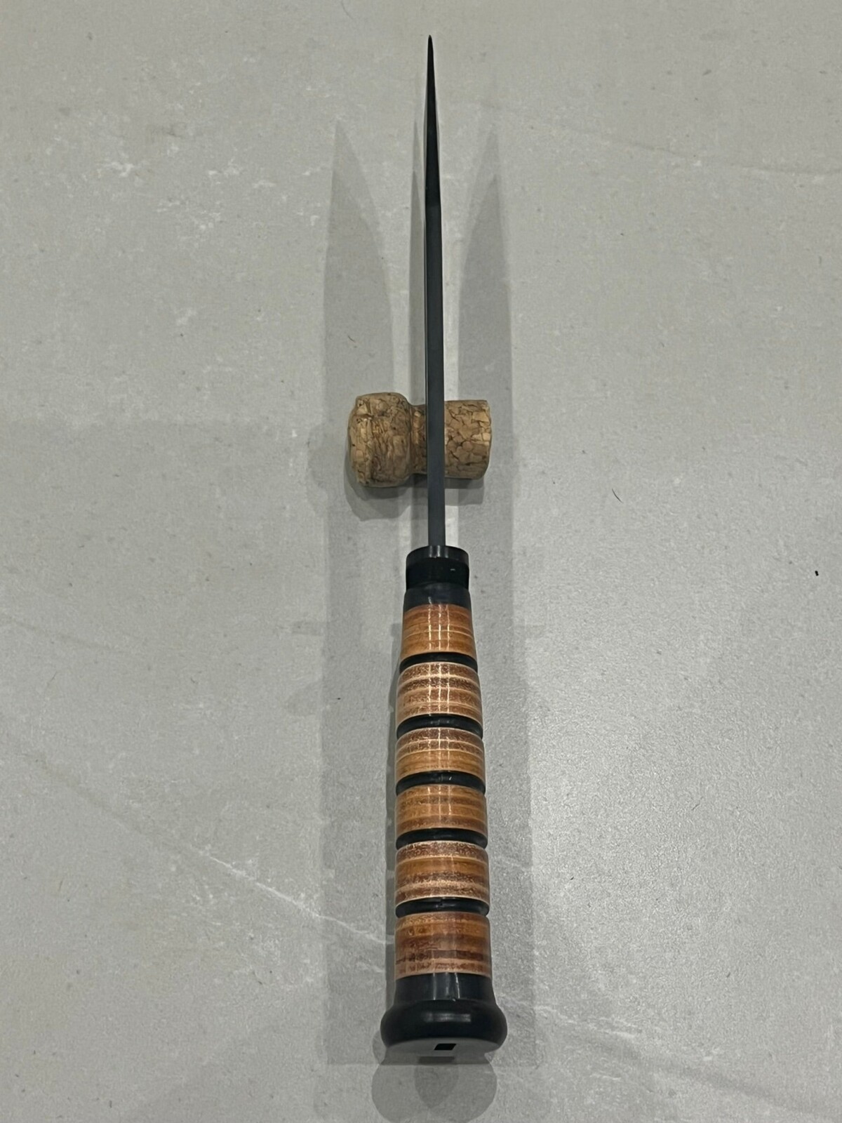 Couteau droit 5mm d'épaisseur USMC 32cm