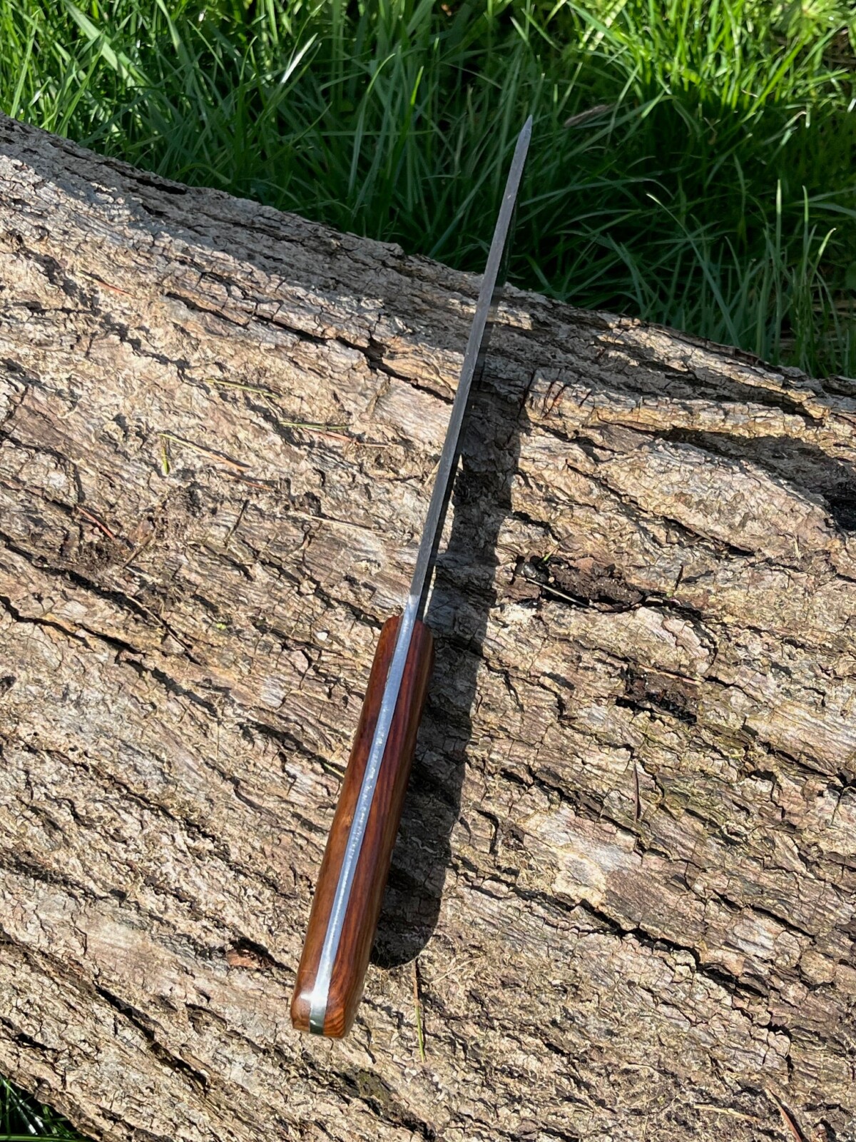 IMG_0336 Couteau machette damas forgé LLF 33cm