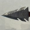 IMG_0365 Pushdagger - lame de poing LLF — Damas haut carbone (motif twist)
