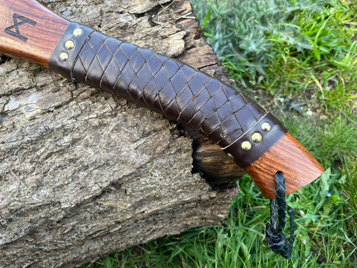 Hache Viking/Nordique forgée LLF