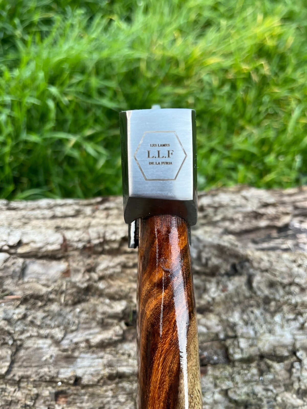 Hache Viking/Nordique forgée LLF