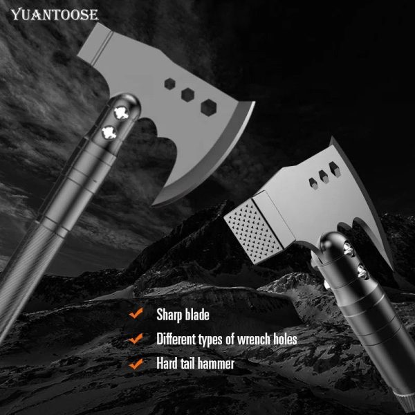 Hache de survie multi outil