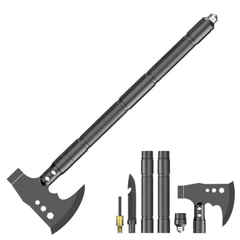 Hache modulable outdoor multifonction acier 420