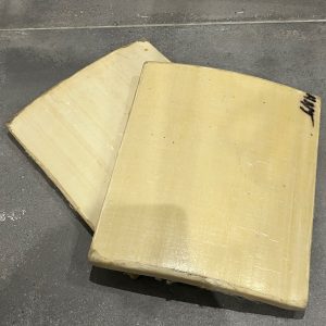 plaques de protection NIJ III+ polyéthylène 25x30 cm surplus italien vue principale
