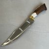 IMG_0908 Couteau grande lame 42cm forgé LLF série CHASSE manche bois de cerf entier