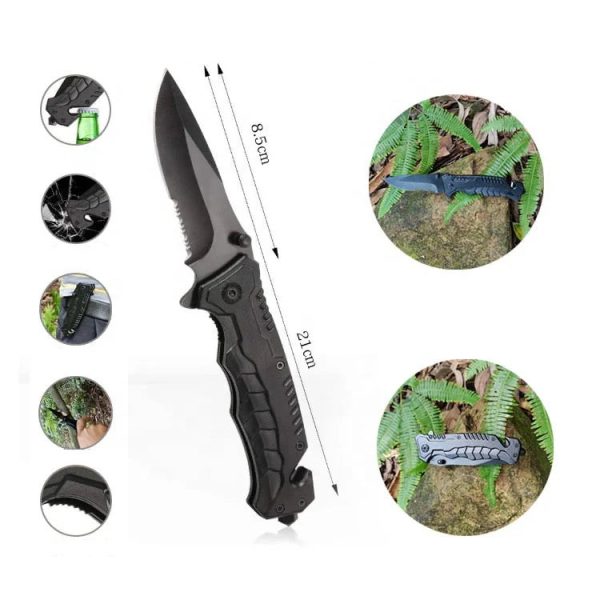 Kit de survie lampe frontale et multioutil