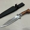 IMG_1283 couteau de chasse Bowie acier 420HC manche bois de rose 30 cm vue principale