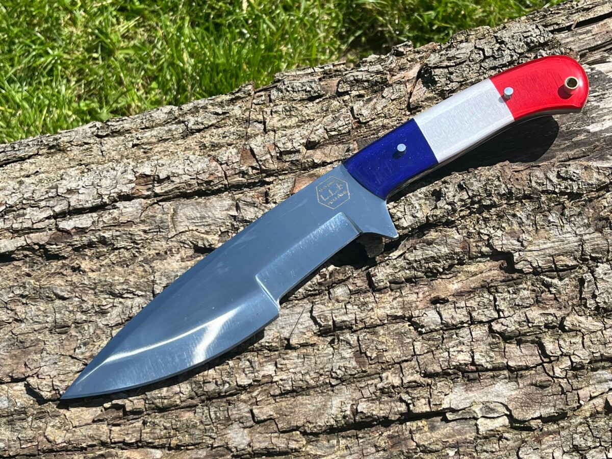 IMG_1504 Couteau COMMANDO forgé LLF – 30 cm édition patriote