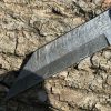 IMG_1535 Couteau SCRAMASAXE damas forgé LLF 25cm édition patriote
