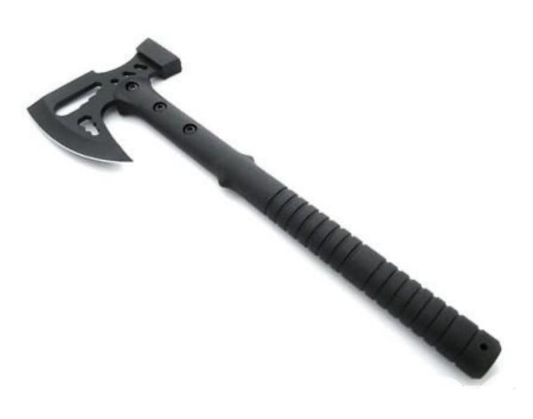 IMG_1614 hache double tête 41 cm acier 420 manche ABS multifonction massette etui cordura