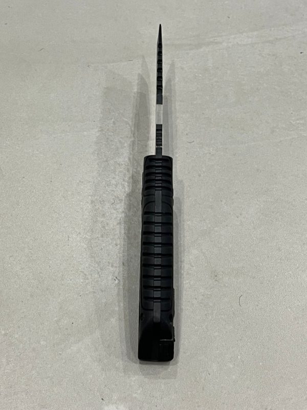 Couteau tracker APEX bushcraft noir + firesteel étui kydex