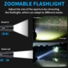 IMG_2169 Lampe torche tactique LED XHP70.2 5000 lumens rechargeable zoom IP67