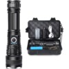 IMG_2172 Lampe torche tactique LED XHP70.2 5000 lumens rechargeable zoom IP67