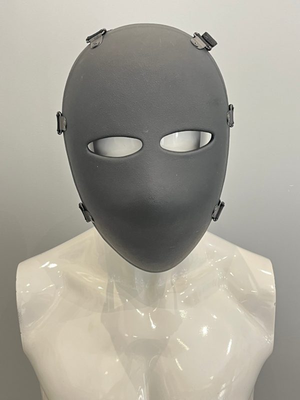 masque de protection NIJ IIIA polyéthylène noir protection faciale balistique LLF vue principale