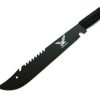 machette Black Bowie EAGLE KNIFE acier 420 full tang 50 cm vue principale