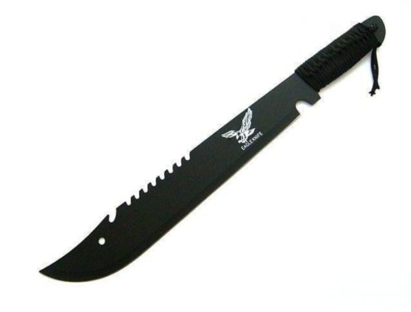 machette Black Bowie EAGLE KNIFE acier 420 full tang 50 cm vue principale