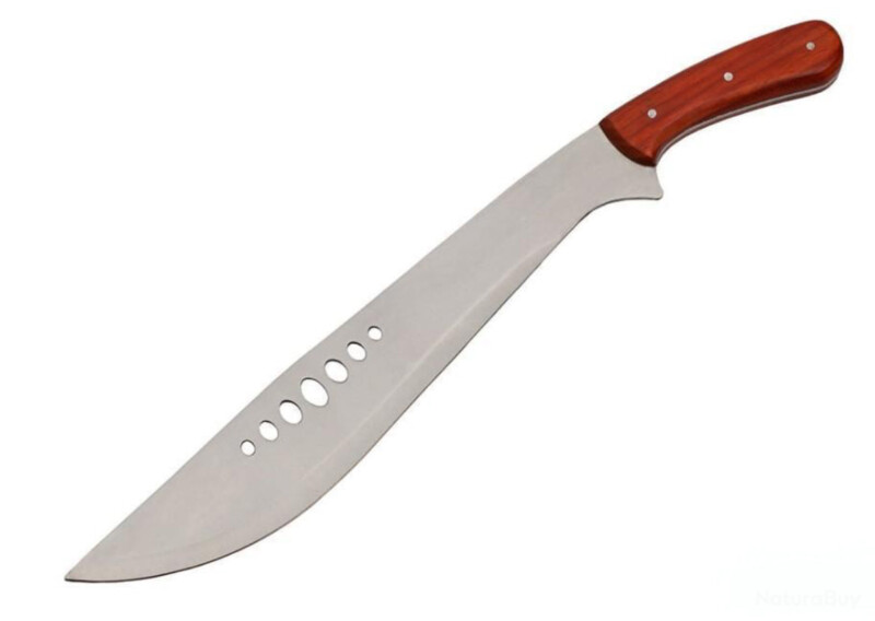machette kukri acier inoxydable 420 full tang 51 cm vue principale