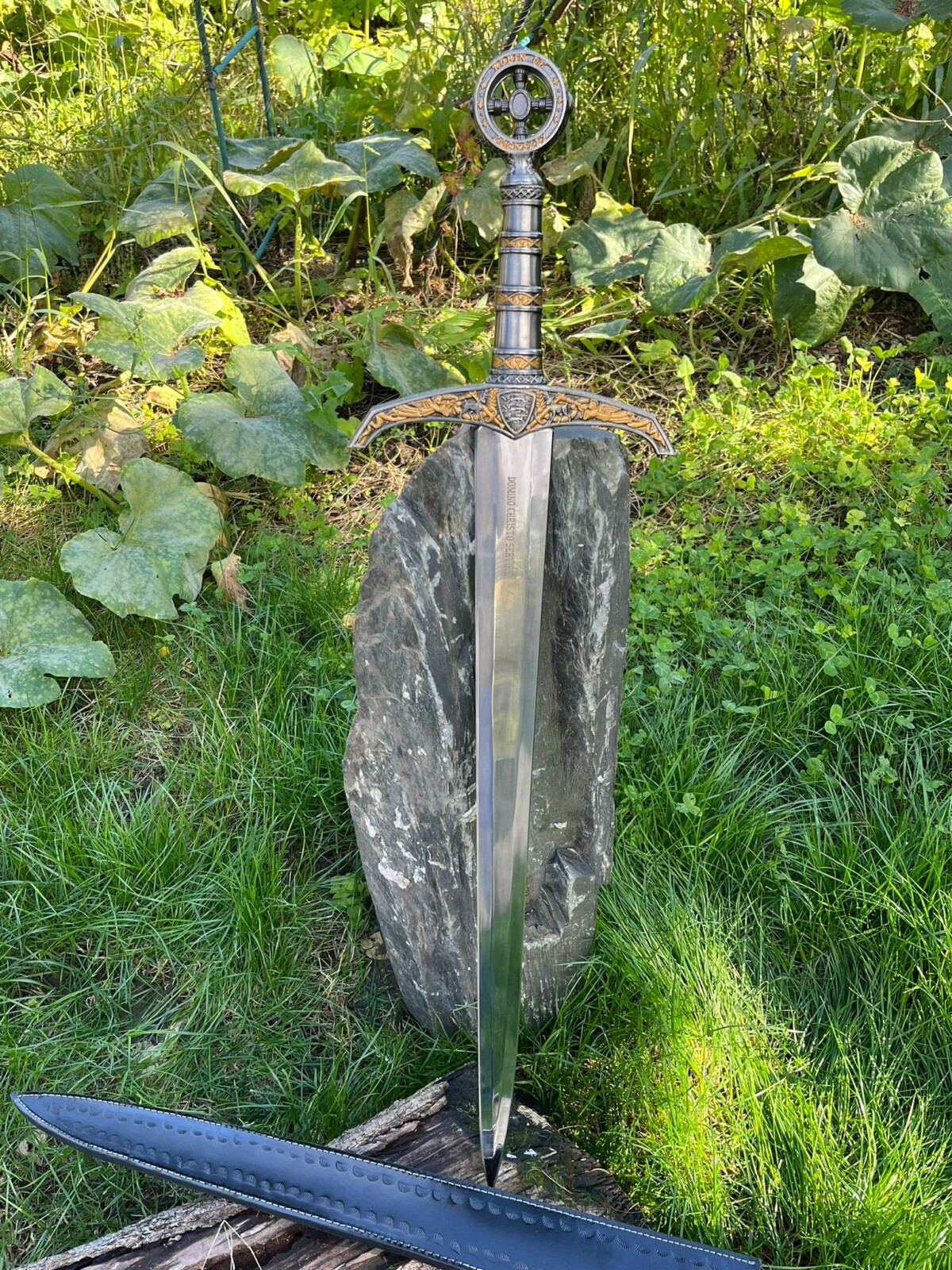 EPEE HOSPITALIERS "DOMINO CHRISTO SERVIRE" 94cm