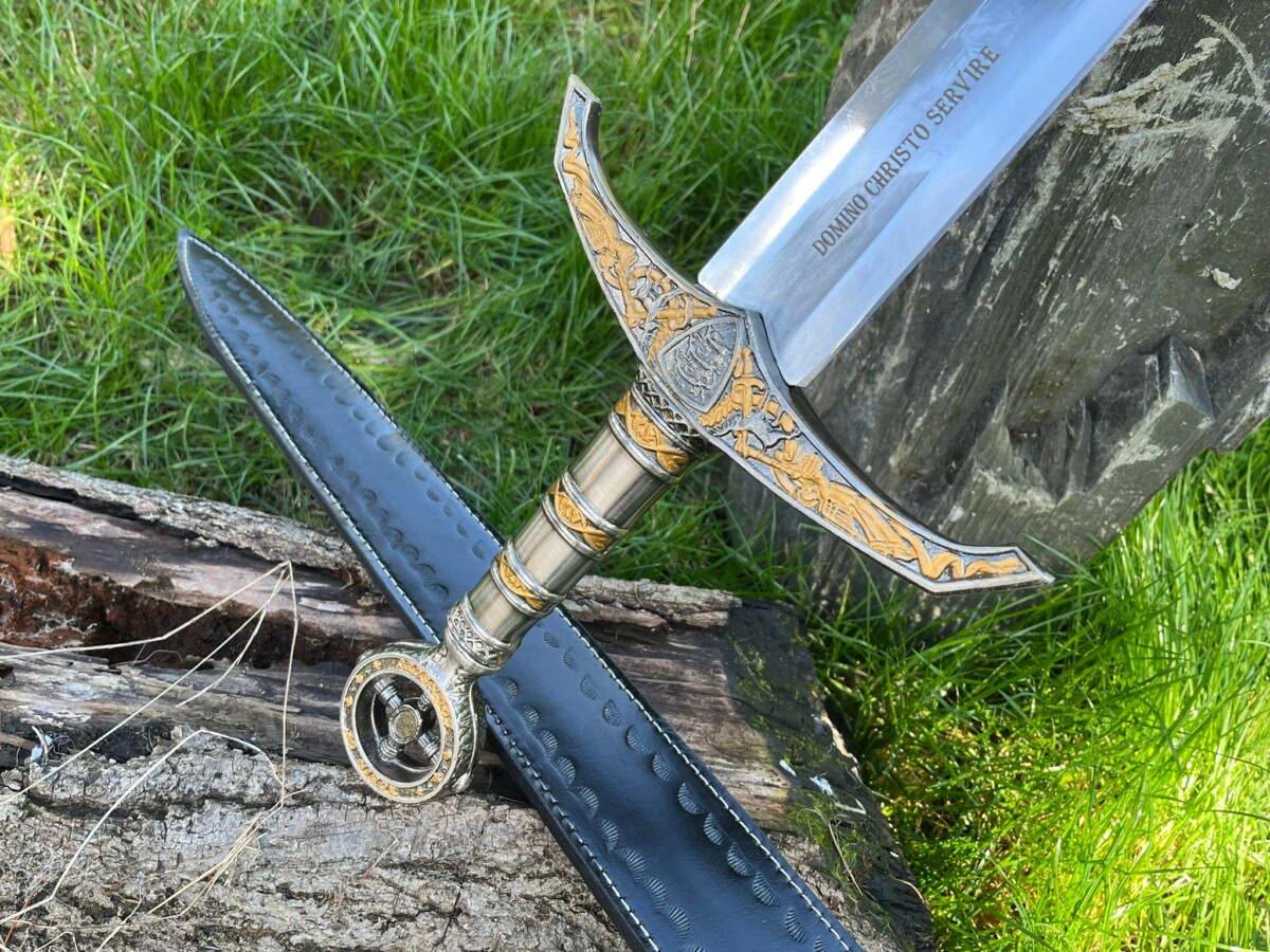 EPEE HOSPITALIERS "DOMINO CHRISTO SERVIRE" 94cm