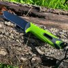 Couteau de pêche et outdoor – haute visibilité (vert ou orange)