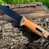 Couteau de pêche et outdoor – haute visibilité (vert ou orange)