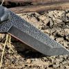 Couteau robuste lame tanto pierre lavé