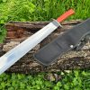 IMG_3302 machette lame saex 54cm acier 5Cr15 full tang garde étui nylon