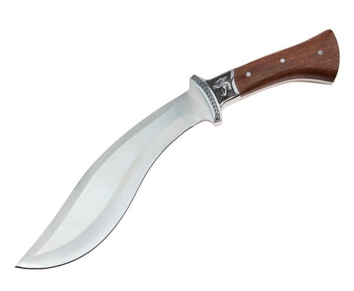 IMG_3412 couteau kukri acier 440 full tang manche bois 33,5 cm vue principale
