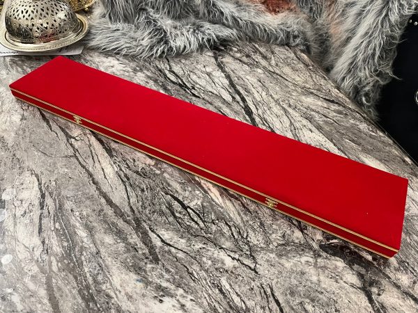 Épée droite du commandeur forgé LLF acier X50CrMoV15 91 cm – finition miroir