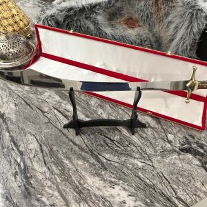 Sabre Impérial du Cavalier Perse - forgé acier X50CrMoV15