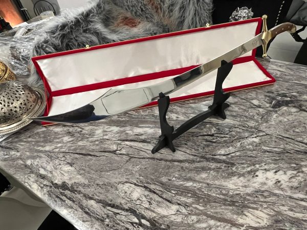 Sabre Impérial du Cavalier Perse - forgé acier X50CrMoV15