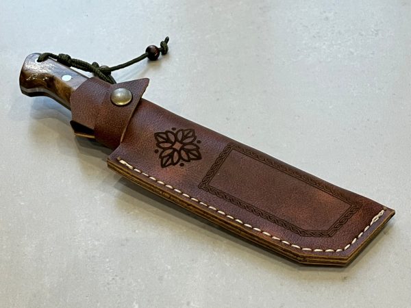 Couteau lame tanto forgée LLF série CHASSE