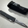 couteau automatique OTF à mécanisme optimisé lame spear point brise vitre vue principale