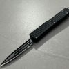 Couteau automatique OTF à mécanisme optimisé - lame spear point - brise vitre