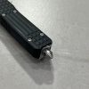 Couteau automatique OTF à mécanisme optimisé - lame spear point - brise vitre