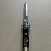 Couteau stiletto automatique lame de 10cm