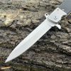 Couteau à Ouverture Manuelle Type Stiletto - Élégance Tactique