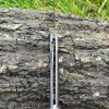 IMG_4253 Couteau à Ouverture Assistée acier M390 Type Stiletto bois de noyer - Lame Tanto