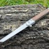 Couteau à Ouverture Assistée acier M390 Type Stiletto bois de rose- Lame Tanto