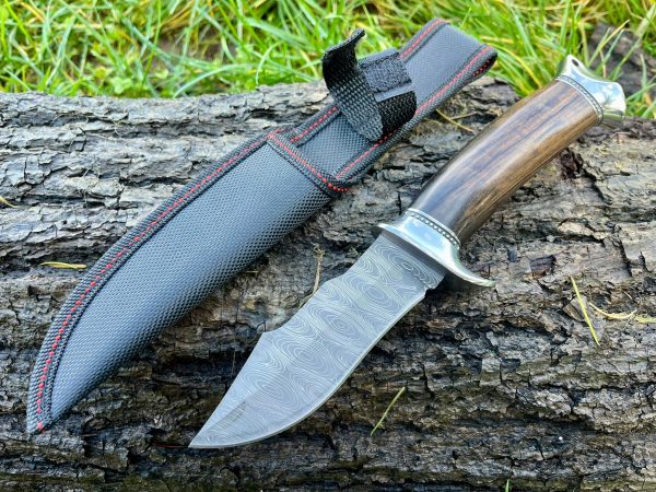 IMG_4395 couteau fixe russe acier 420HC manche bois de rose vue principale