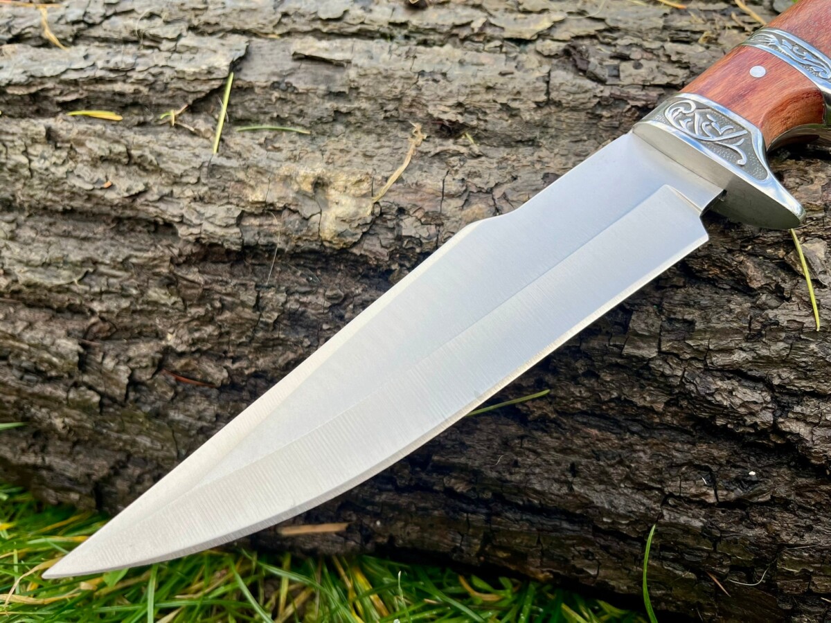 Couteau russe 30cm acier 420HC – garde ergonomique & prise avancée
