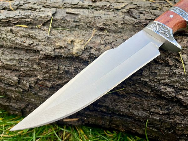 Couteau russe 30cm acier 420HC – garde ergonomique & prise avancée